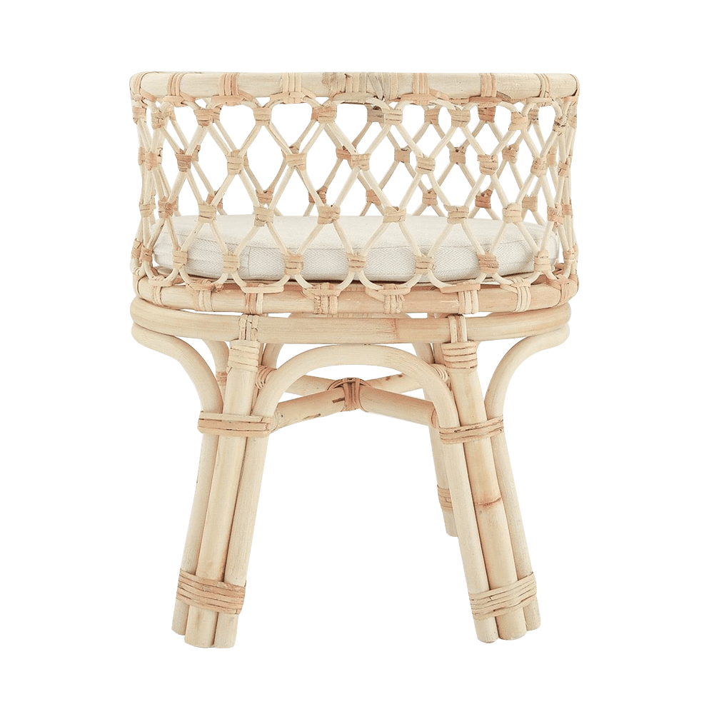 Tiny Harlow Rattan Doll Bassinet