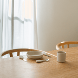 Tiny Table Co Suction Plate & Spork Set - Sand