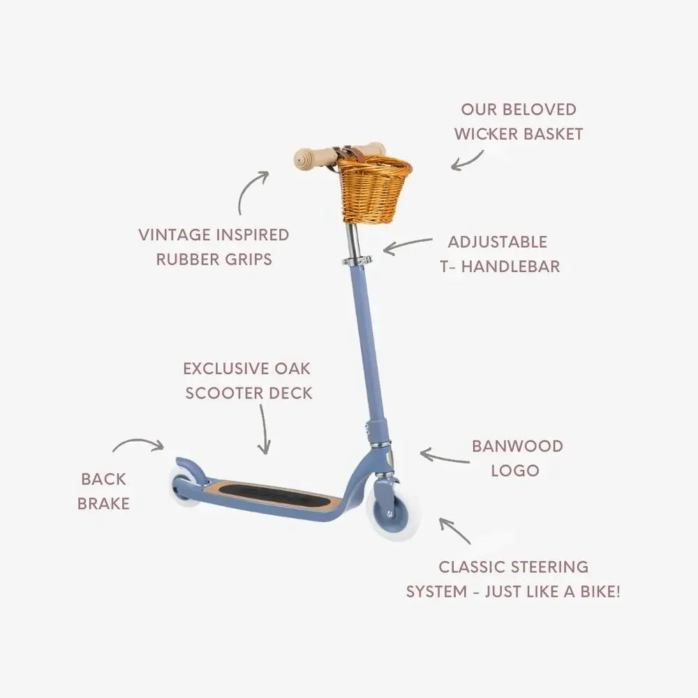 Banwood Maxi Scooter - Blue