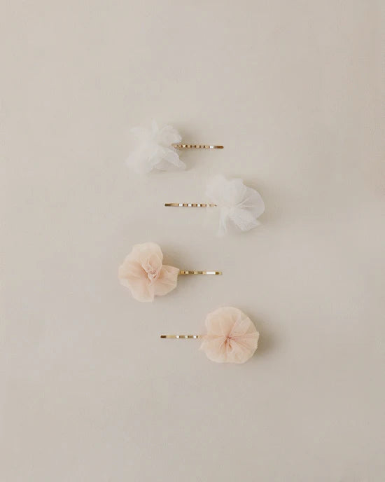 Pom Pom Pins - Ivory, Pearl
