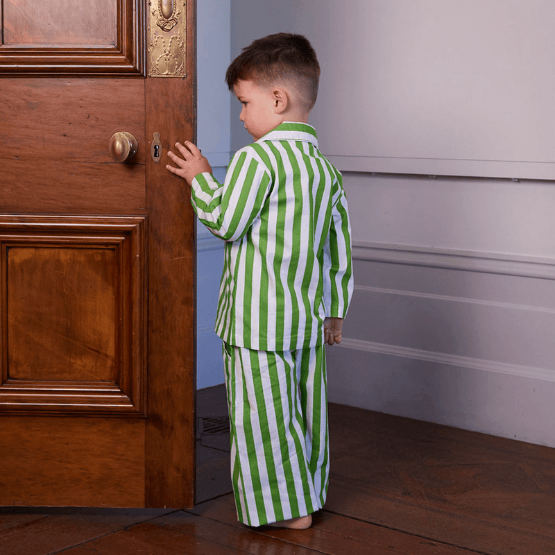 Piccolo Pyjama Long Set - Meadow Green