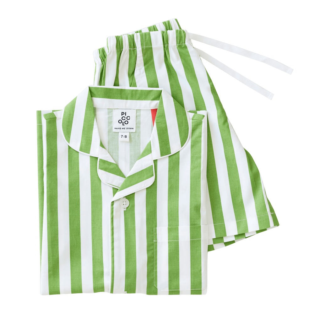Piccolo Pyjama Short Set - Meadow Green