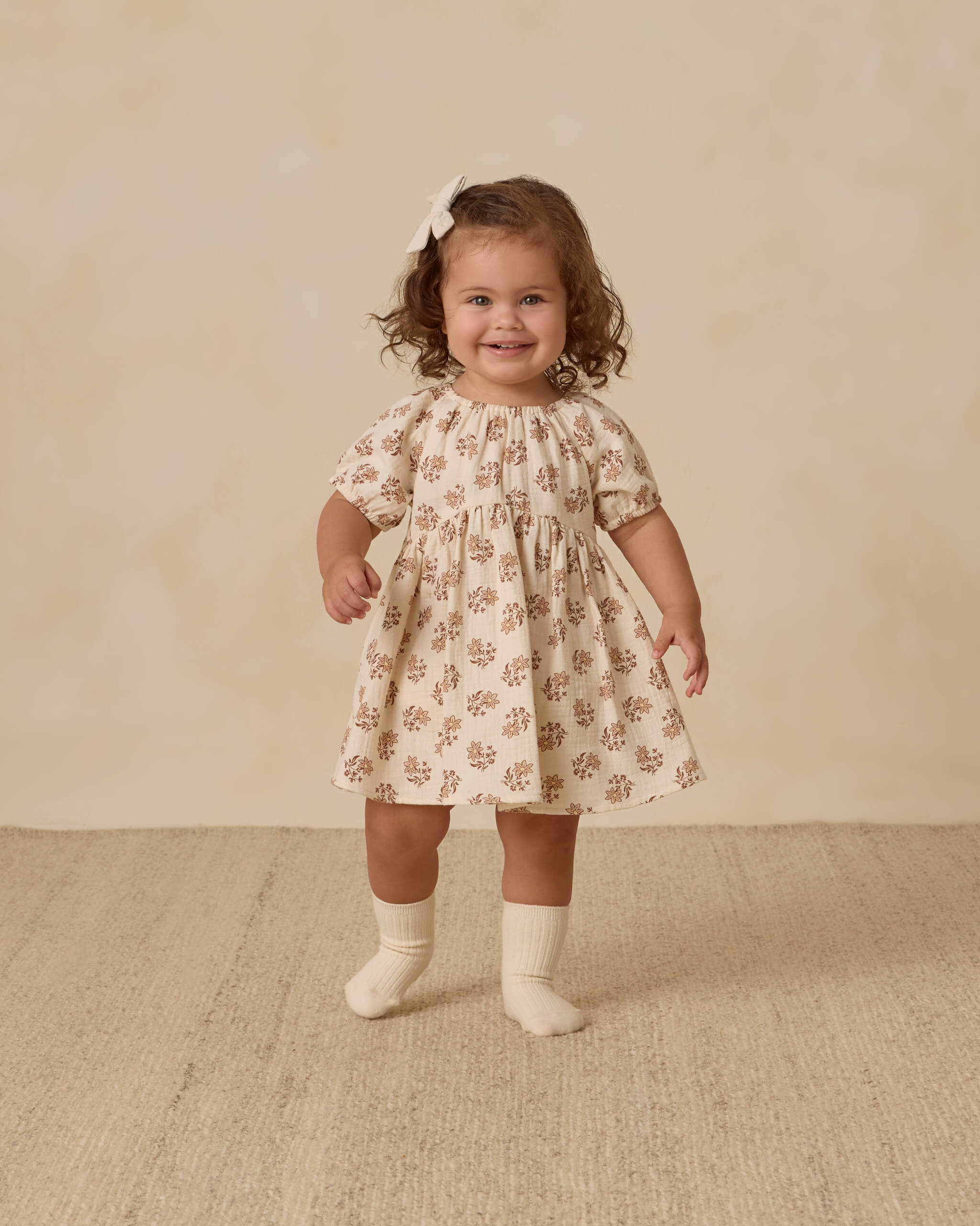 Quincy Mae Bella Dress - Daylily
