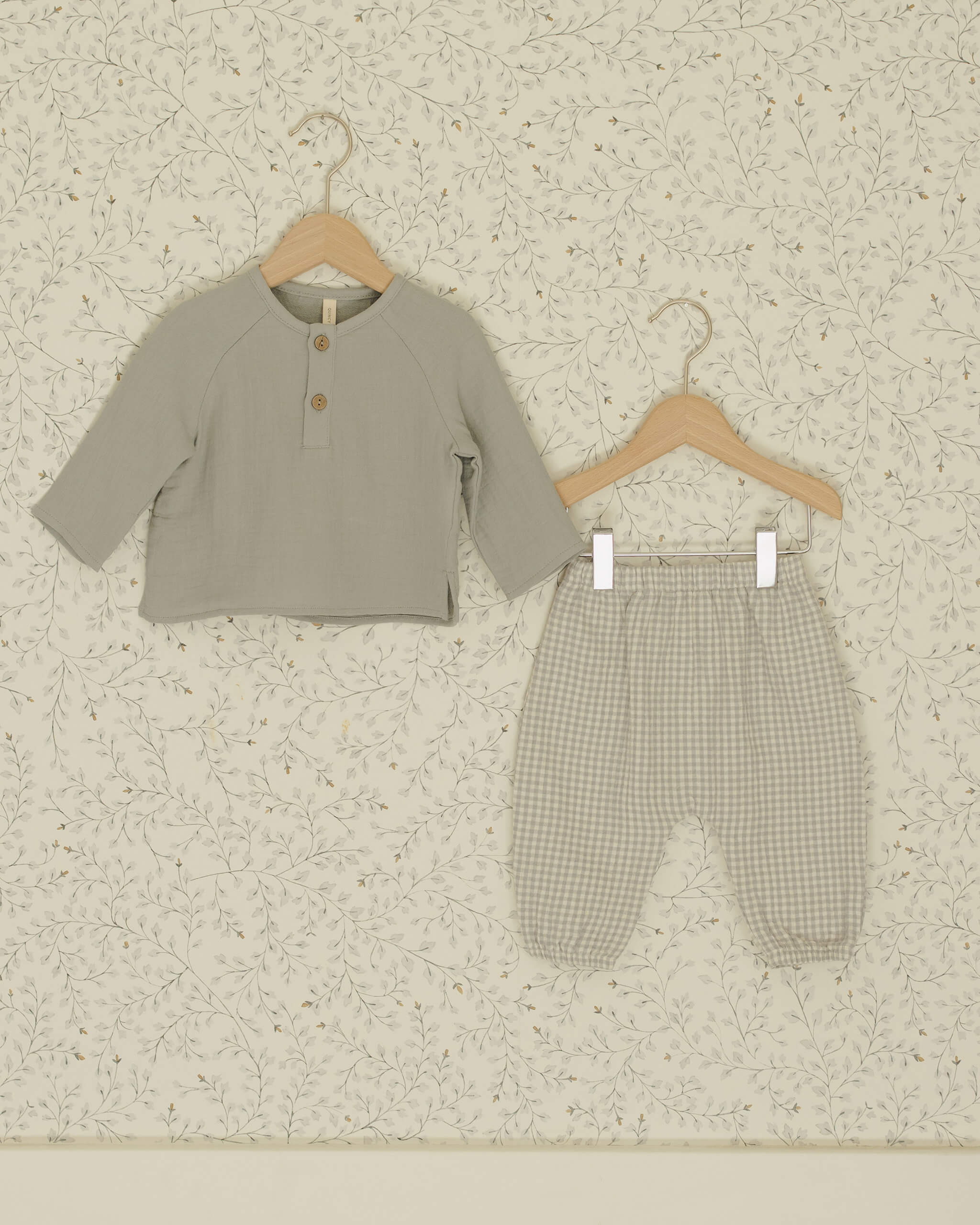 Quincy Mae Zion Shirt - Steel Blue