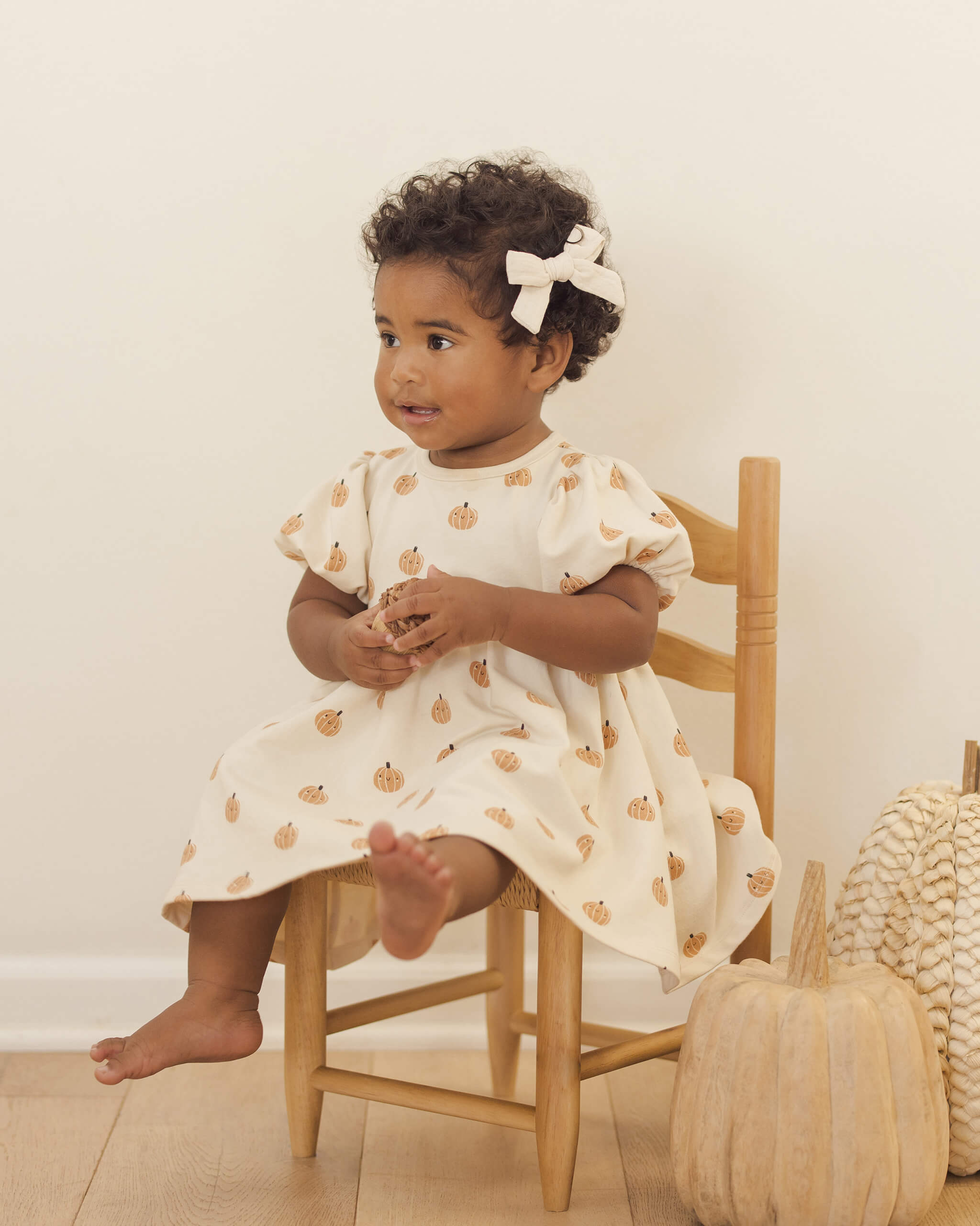 Quincy Mae Darla Dress - Smiley Pumpkins