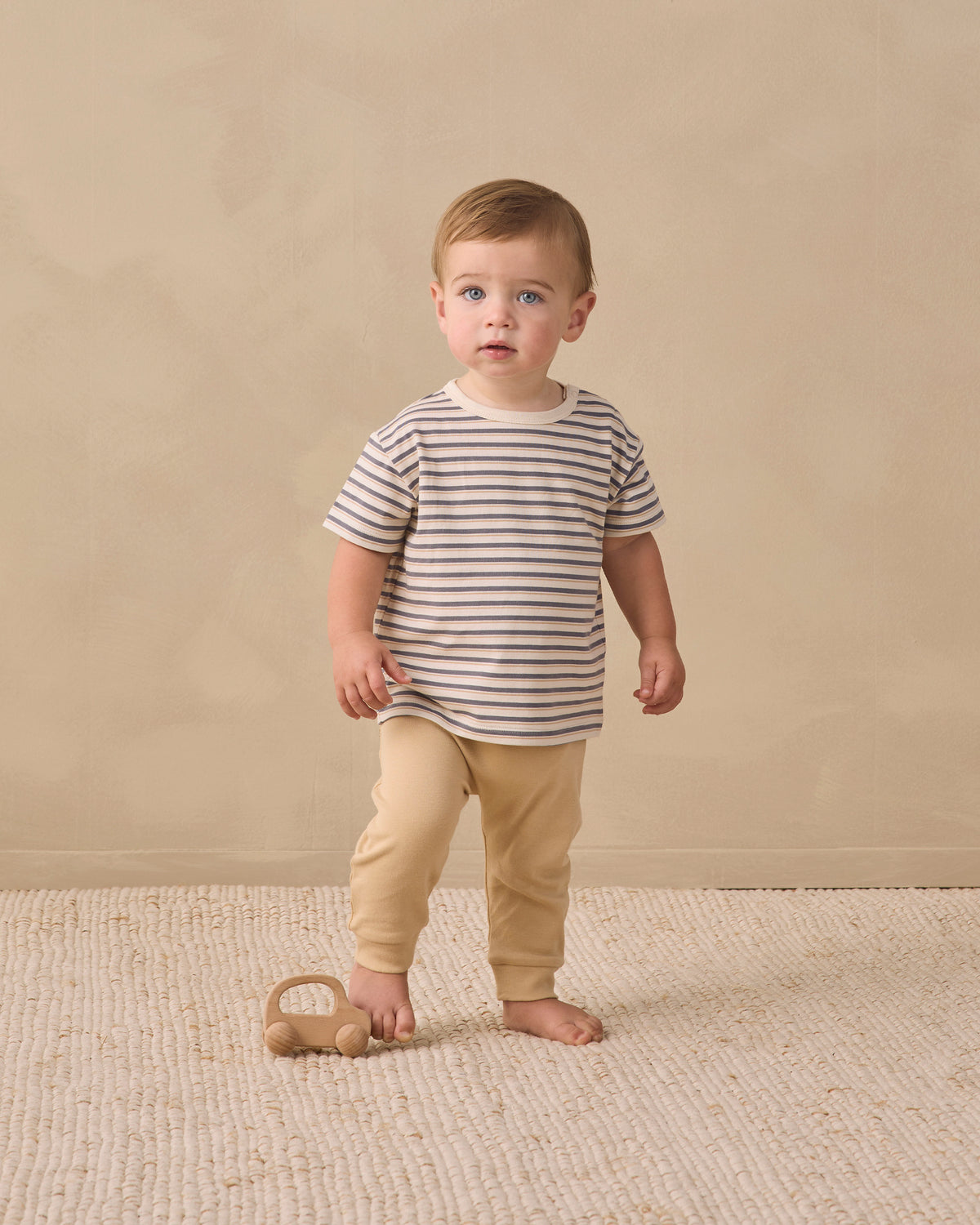 Boxy Tee Vintage Stripe