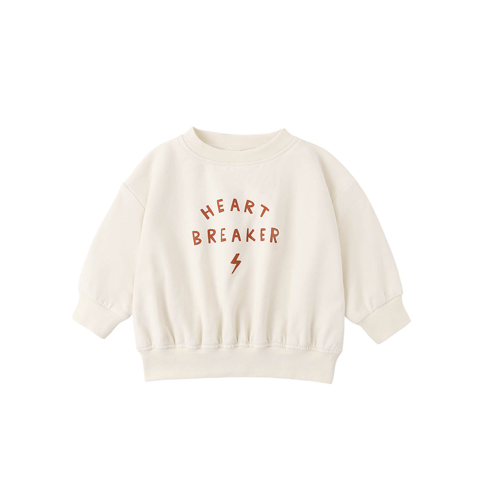 Quincy Mae Relaxed Sweatshirt - Heart Breaker