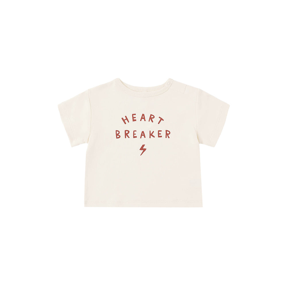 Quincy Mae Boxy Tee - Heartbreaker