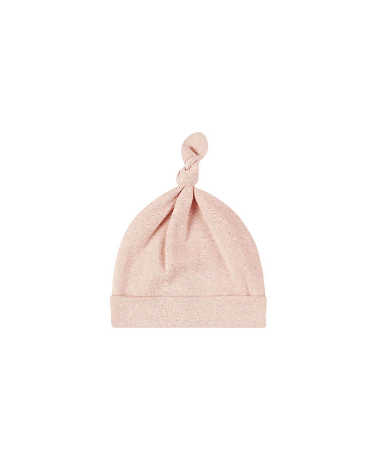 Knotted Baby Hat - Dusty Rose