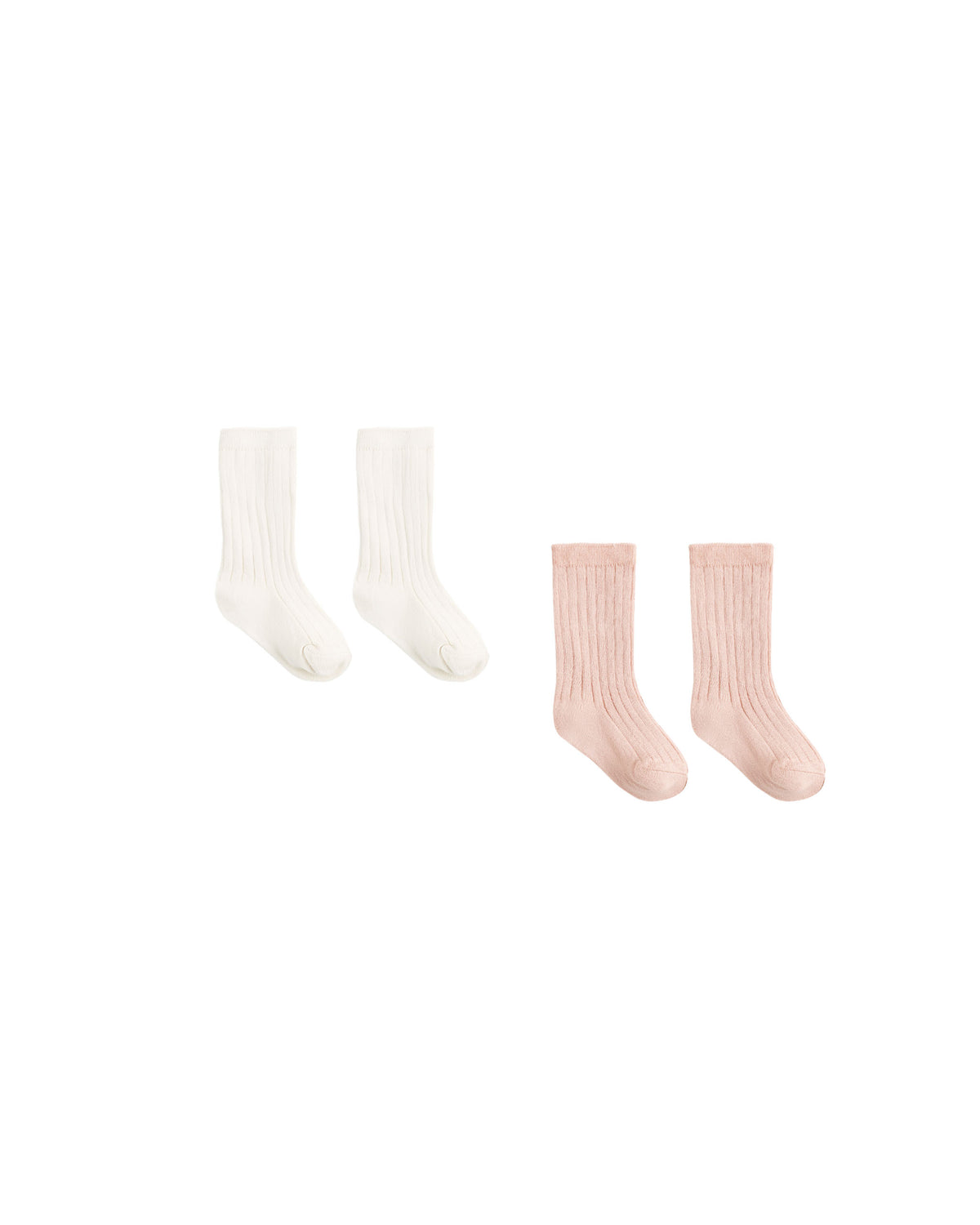 Socks Set Natural - Dusty Rose