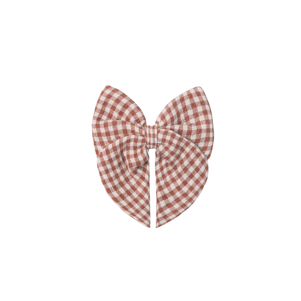 Quincy Mae Bow - Red Gingham