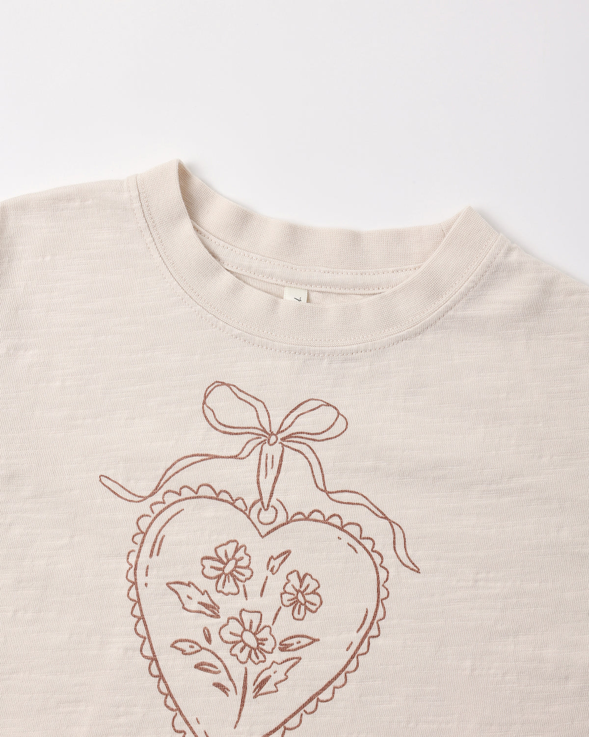 Boxy Tee - Heart Locket