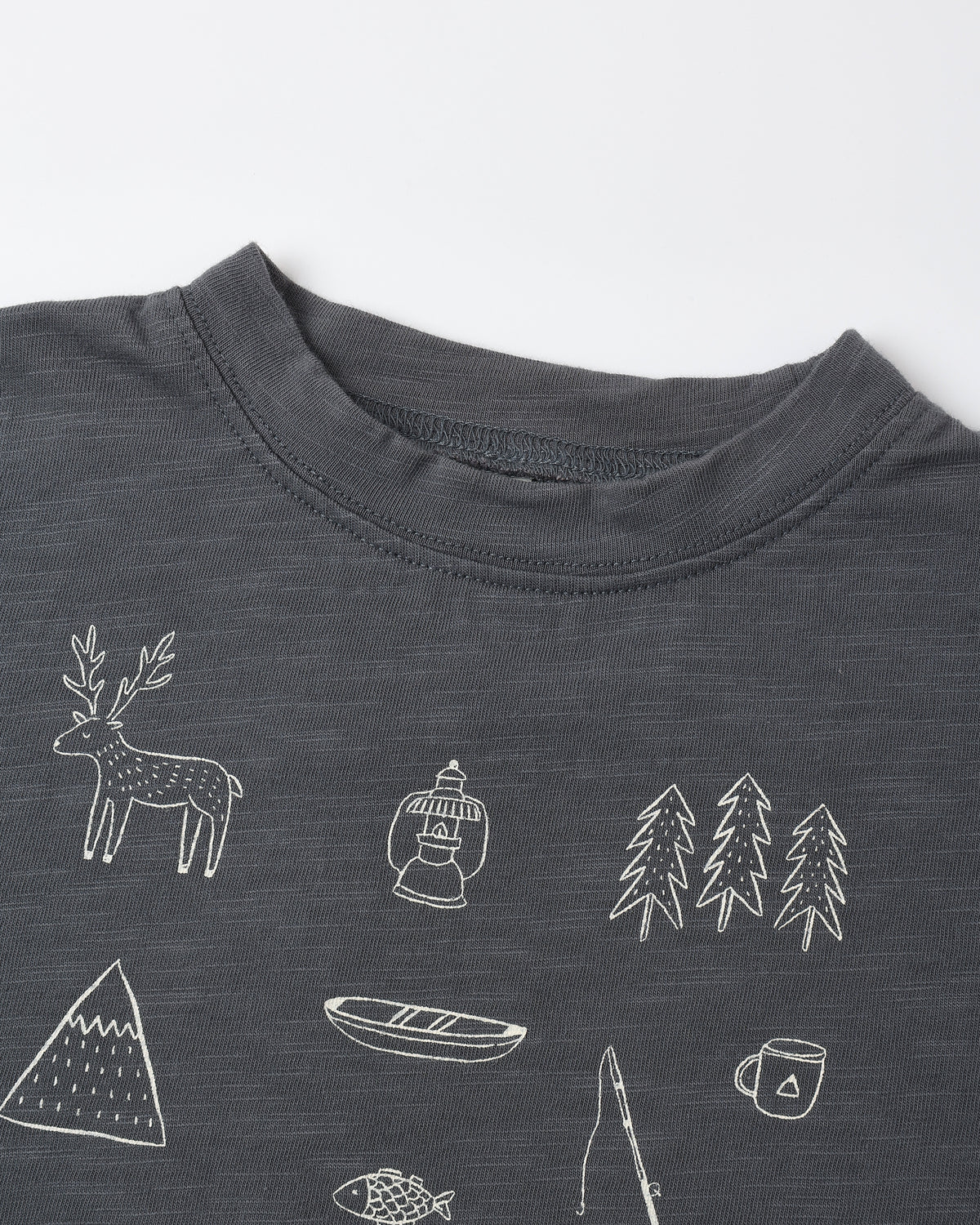 Raw Edge Tee - Let's Go Camping