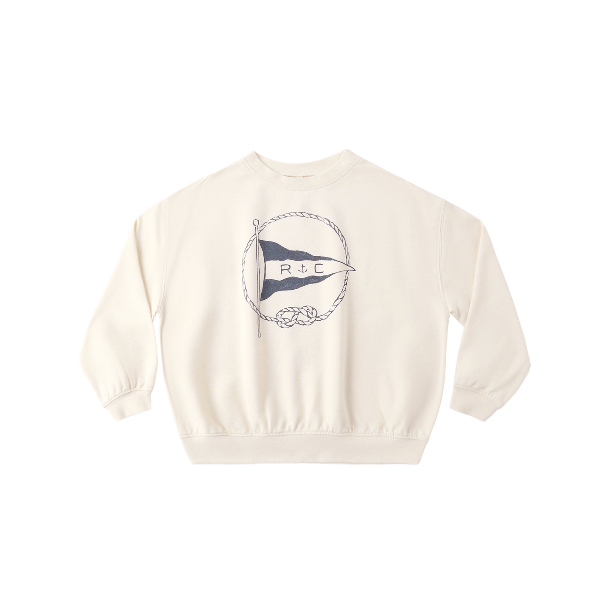 Rylee + Cru Sweatshirt - Nautical Flag