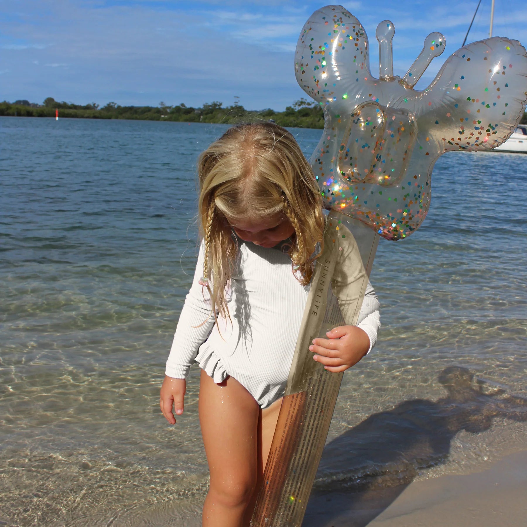 Sunnylife Kids Inflatable Noodle - Cotton Candy