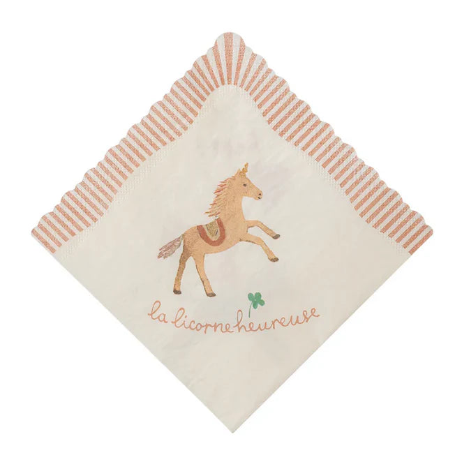 Maileg Napkins | Happy Birthday Unicorn