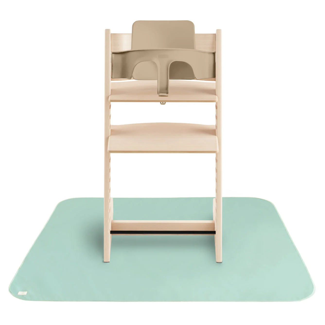 Mushie Splat Mat - Roman Green