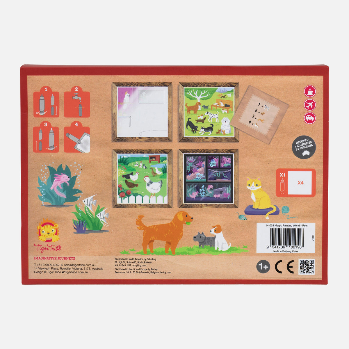 Tiger Tribe Magic Painting World - Pets