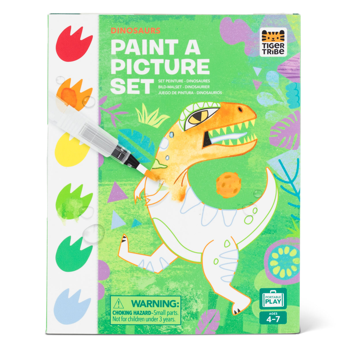 Tiger Tribe Paint a Picture Set - Dinosaurs
