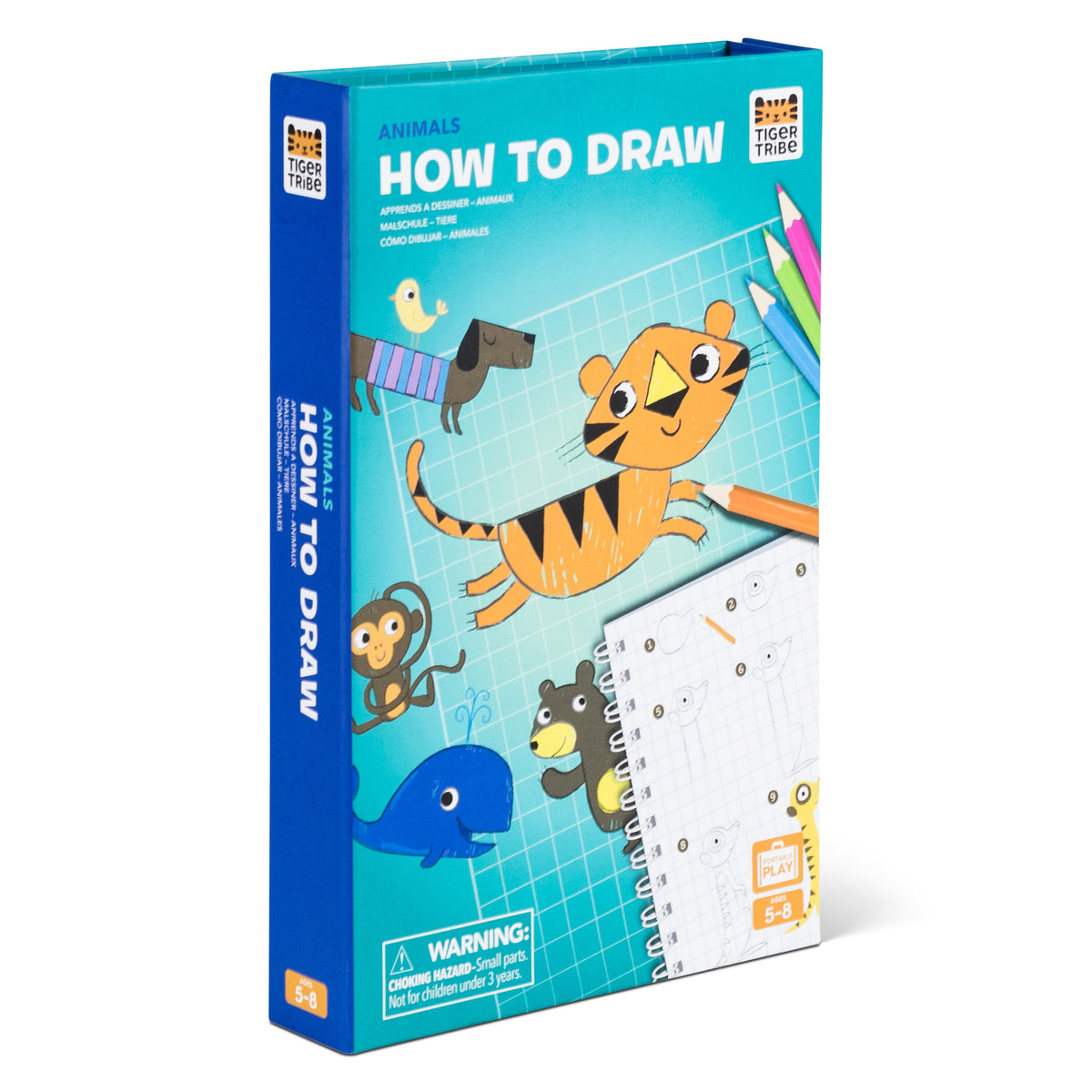 Tiger Tribe How to Draw- Animal