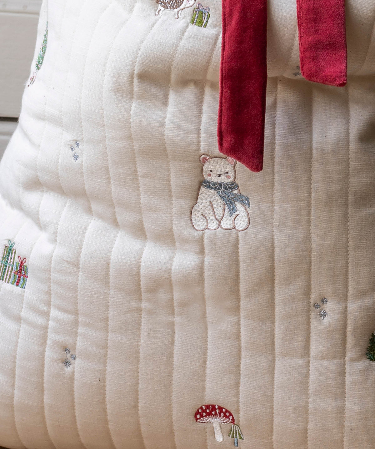 Avery Row Christmas Present Sack - Polar Bear