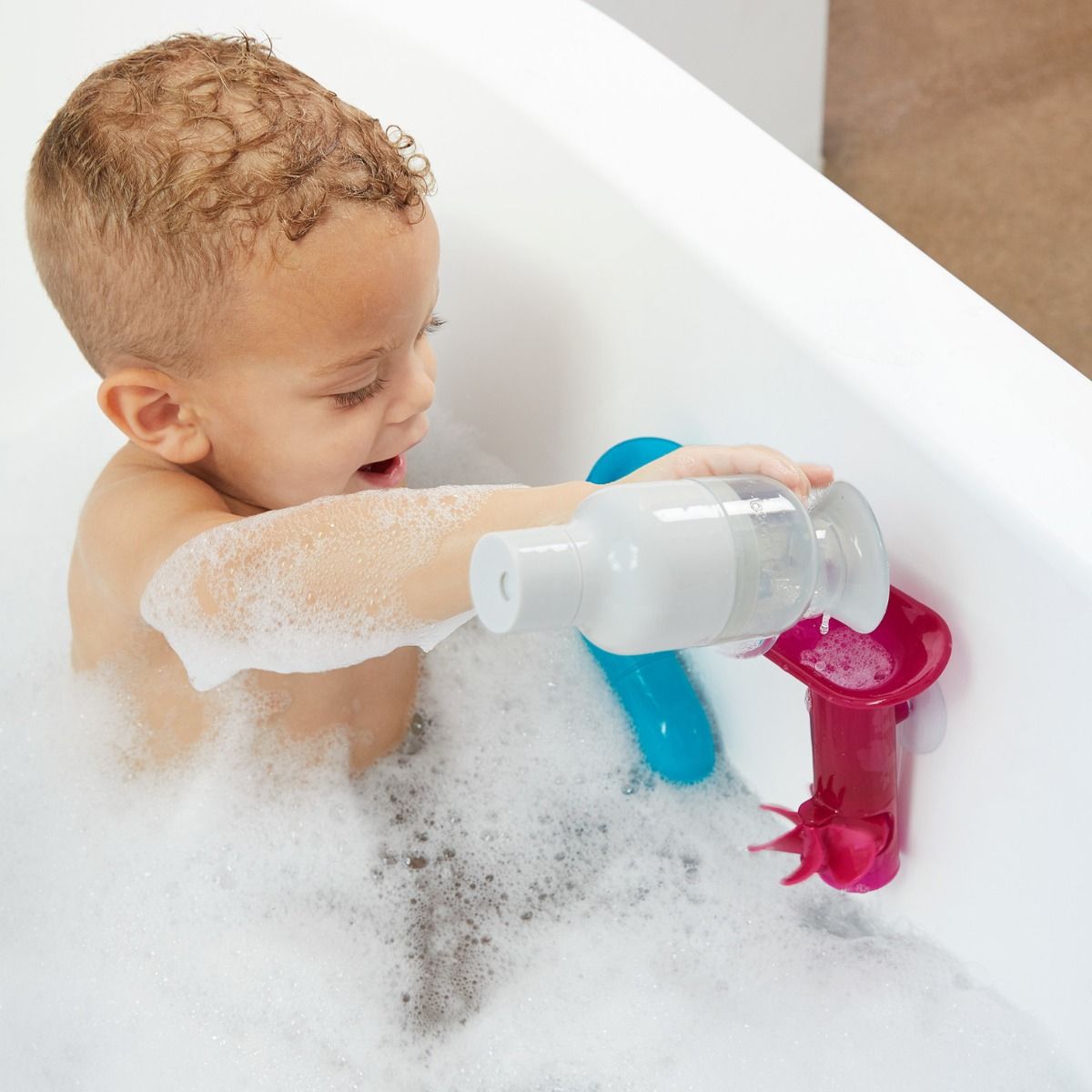 Boon Tubes Building Bath Toy Set