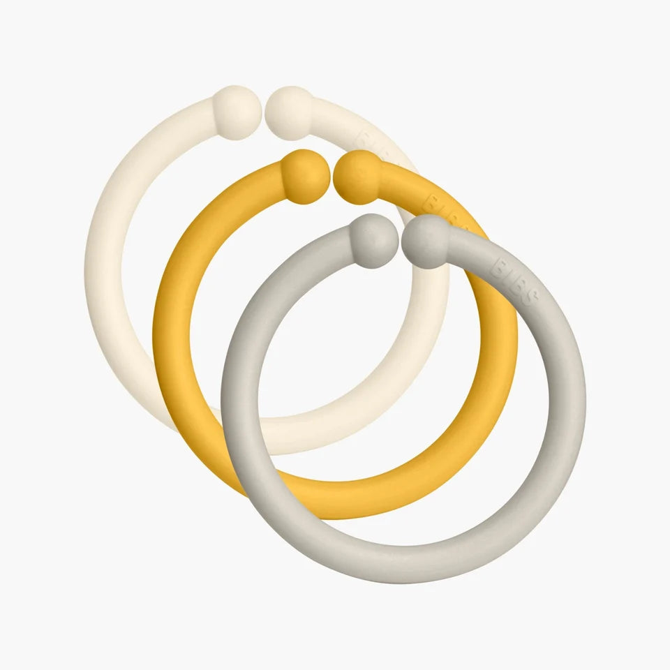 BIBS Loops - Ivory/Honey Bee/Sand