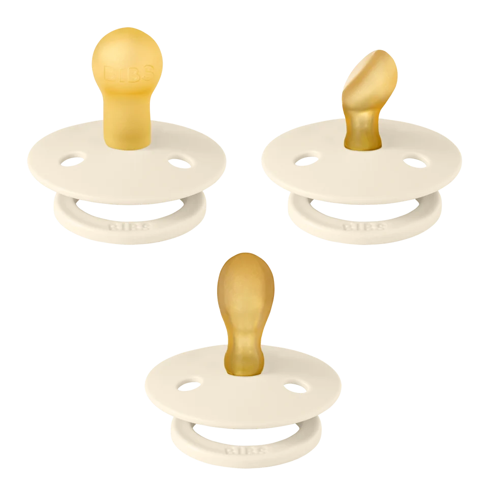 BIBS Try-it Starter Box 3 pack - Ivory