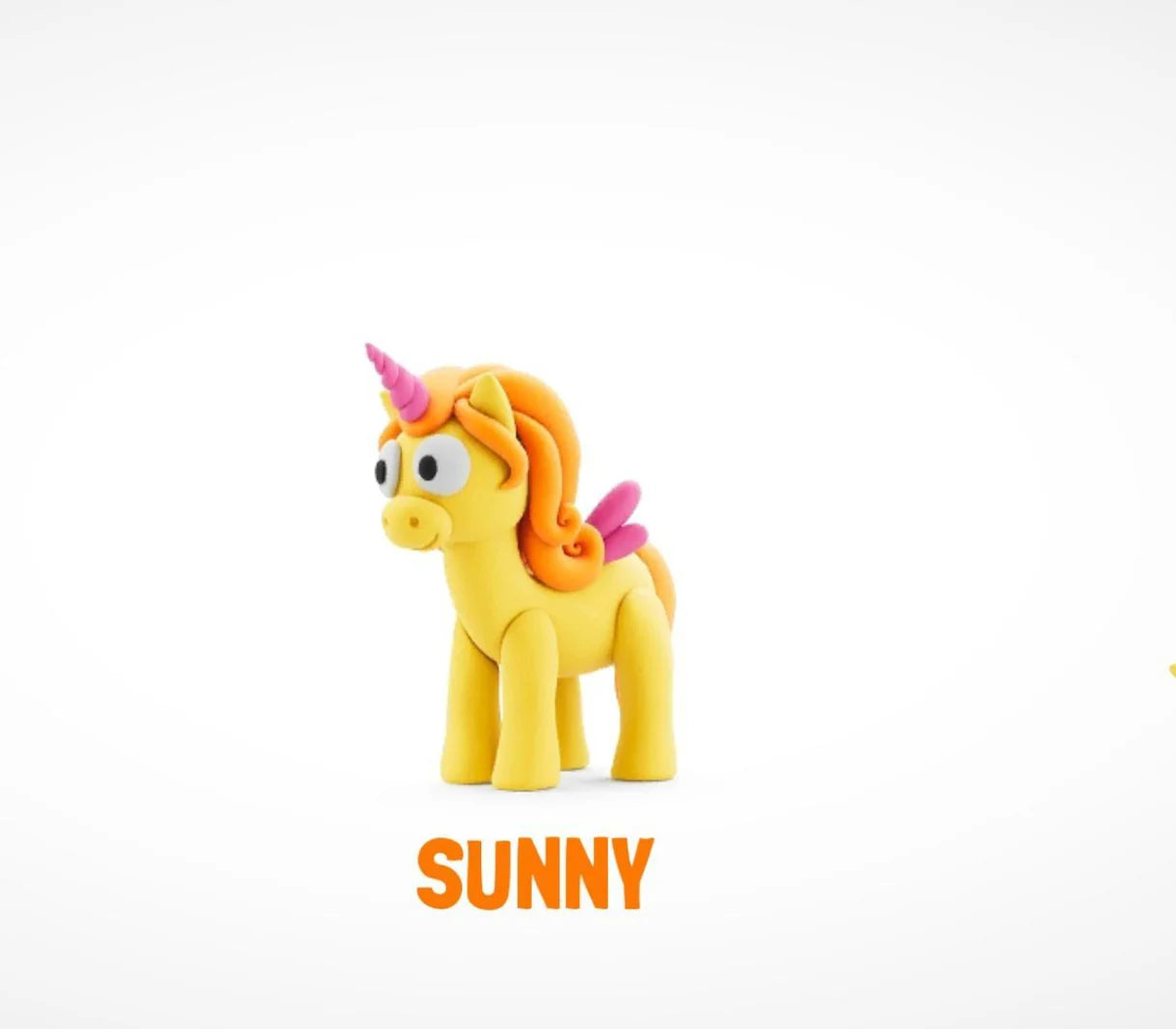 Hey Clay Single Pack - Rainbow Unicorn, Sunny