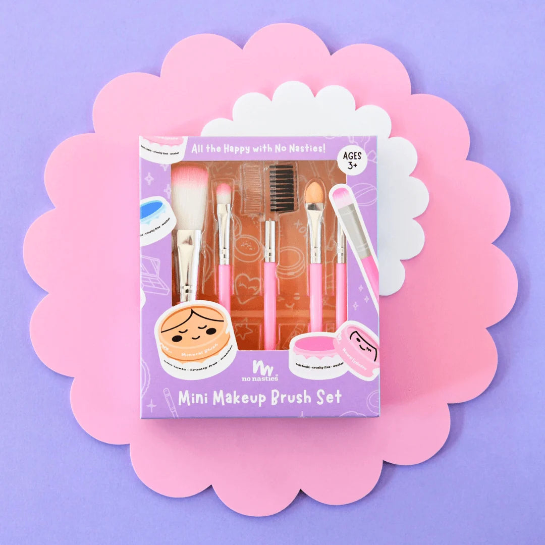 No Nasties Mini Makeup Brush Set