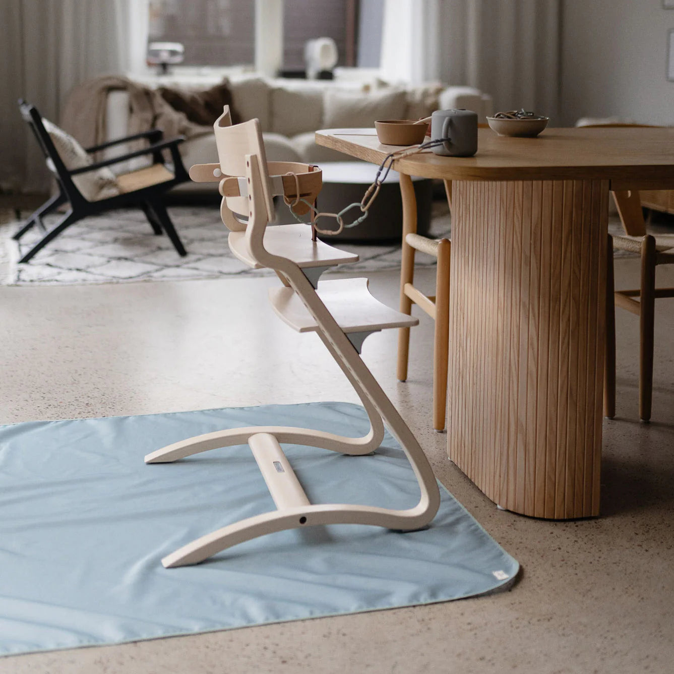 Mushie Splat Mat - Roman Green