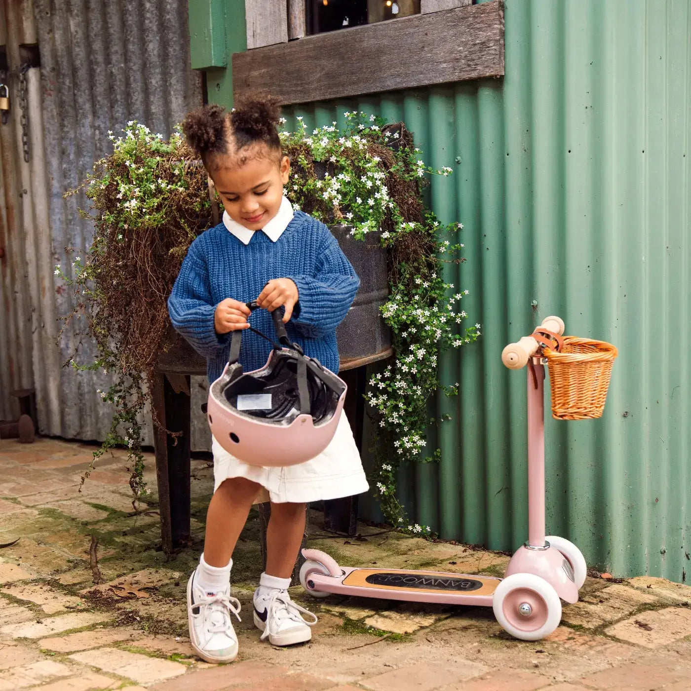 Banwood Scooter - Dusty Pink