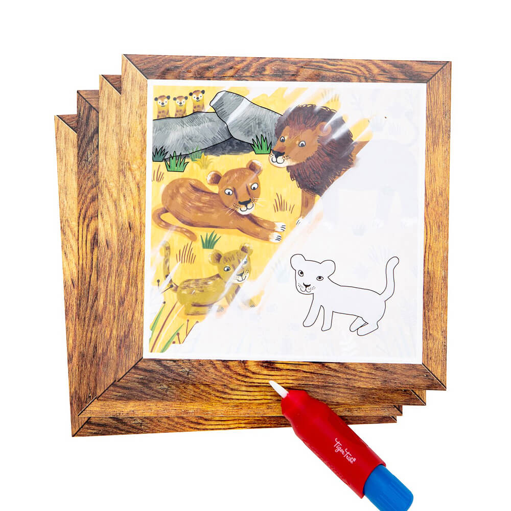 Tiger Tribe Magic Painting World - Safari