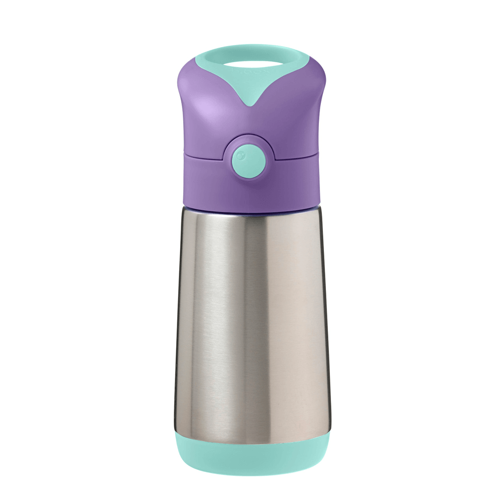 B.Box Insulated Drink Bottle 350ml - Lilac Pop