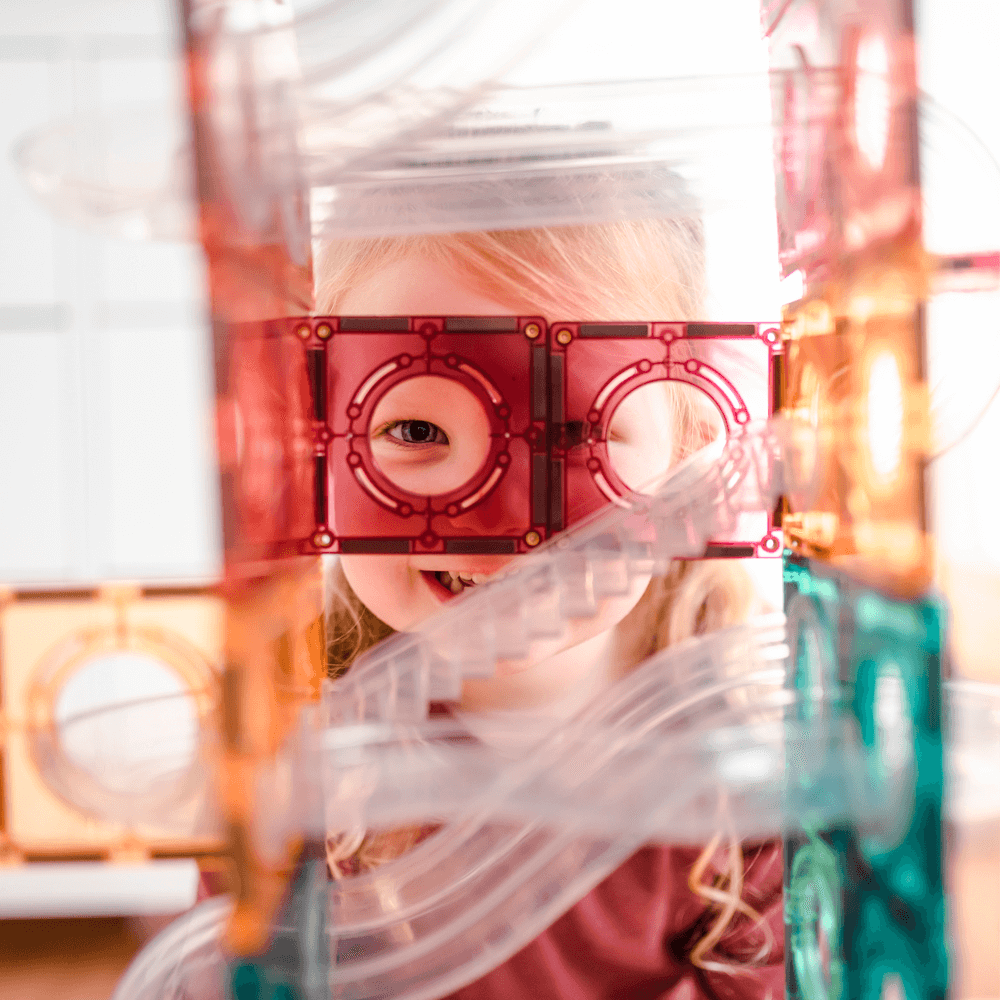 Connetix Pastel Ball Run Pack 106 Pc