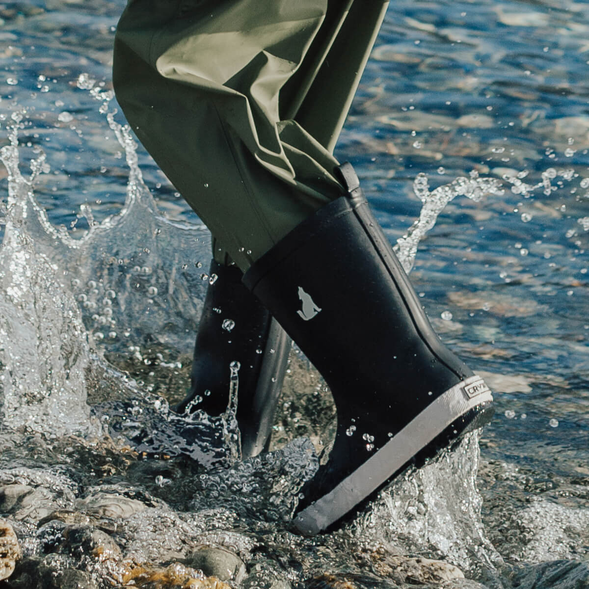 Crywolf Rain Boots - Black
