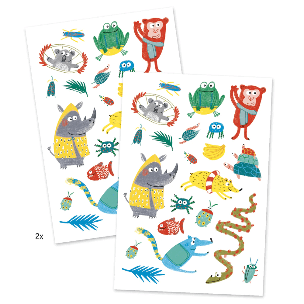 Djeco Tattoos - Snouts