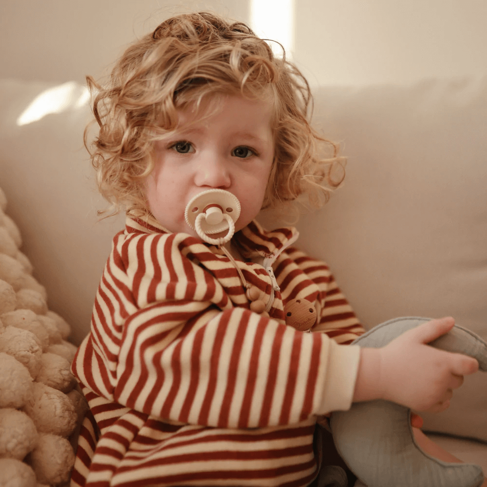 Frigg Pacifier Rope - Latex - Cream