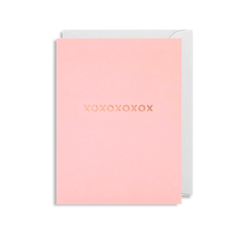 Lagom Design XOXOXO Greeting Card
