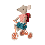 Maileg Tricycle Big Sister With Red Bag