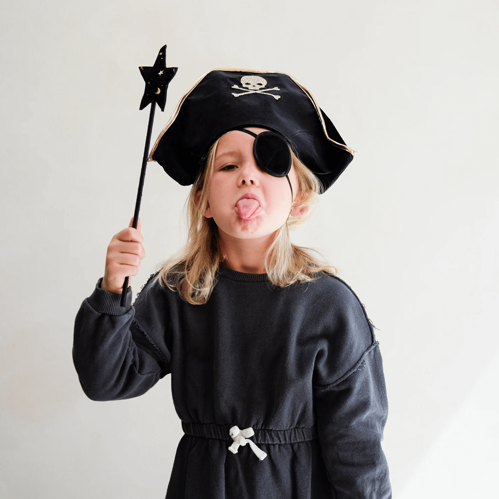 Mimi & Lula Pirate Dress-Up Set - Black