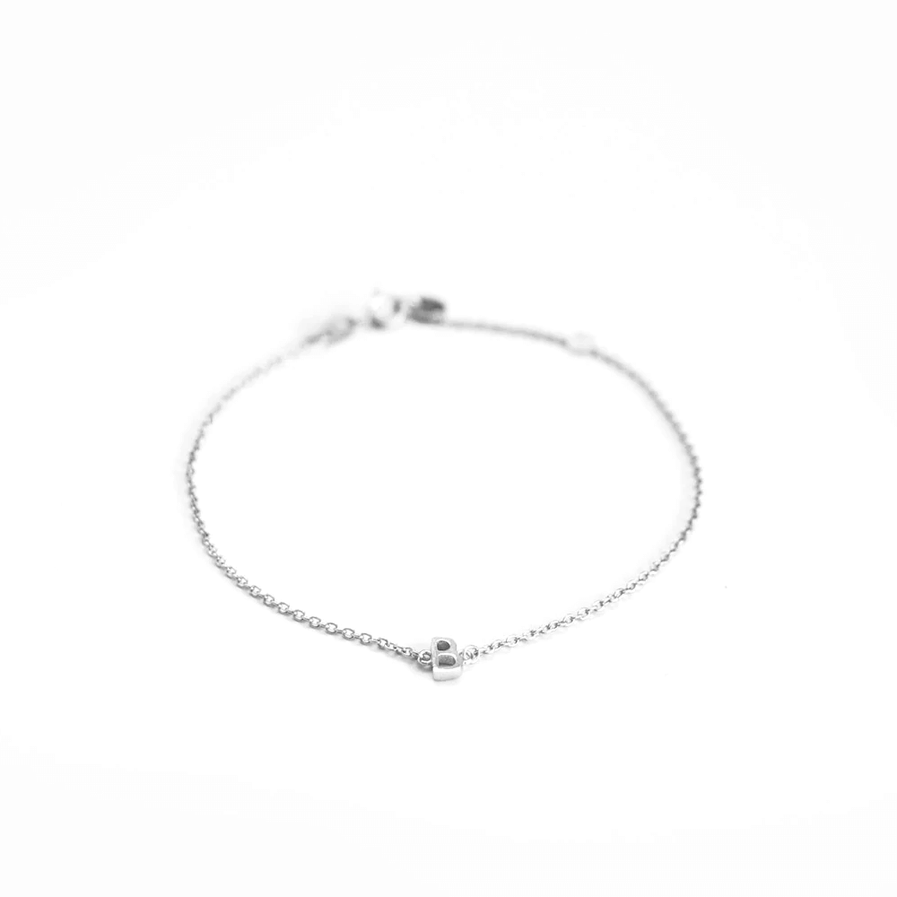 Sophie Store Little Letter Bracelet - Silver