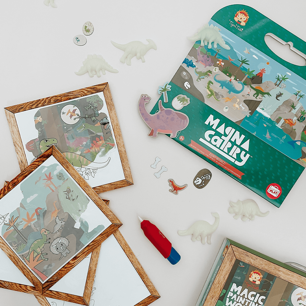 Tiger Tribe Magic Painting World - Dinosaurs