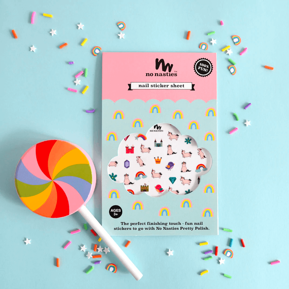 No Nasties Nail Sticker Sheet