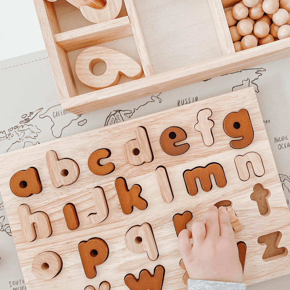 Q Toys Lower Case Letter Puzzle