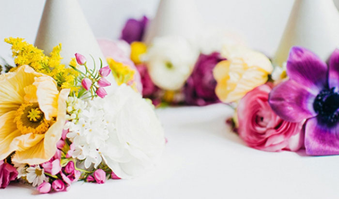 DIY Flower Hats