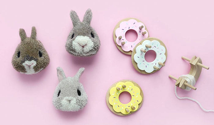 Make a Pom Pom Bunny!