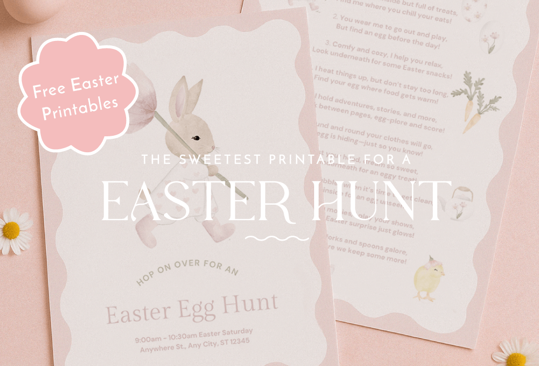 Sweet Easter Hunt Printables