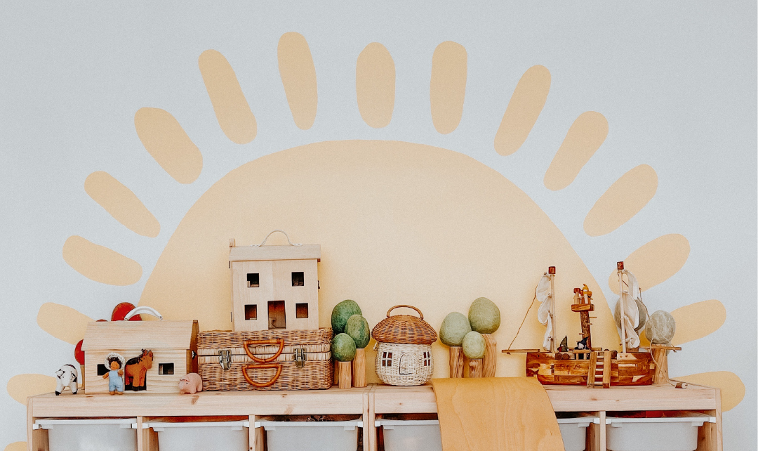 Educational playroom journal post feature. Learning through play. Little Gatherer Children's Boutique NZ. Shop in store or online. 