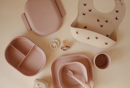 Silicone Mini Bento Box Unicorn Bubblegum Pink